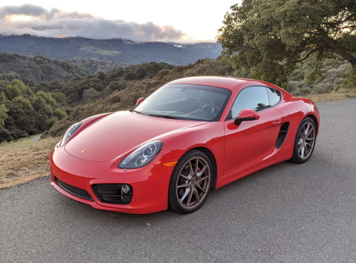 981 Porsche Cayman S in Guards Red