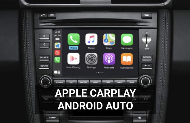 Porsche PCM 3.0 Wireless Apple CarPlay, Android Auto, & MirrorLink ...