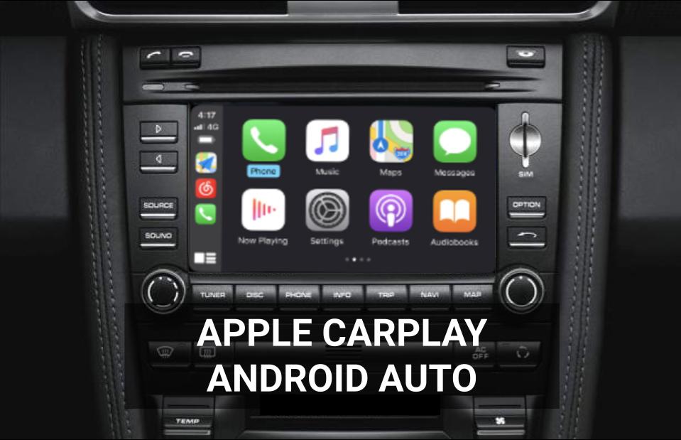 WIRELESS APPLE CARPLAY ANDROID AUTO INTERFACE FOR PORSCHE 911 (997) PCM 3.0
