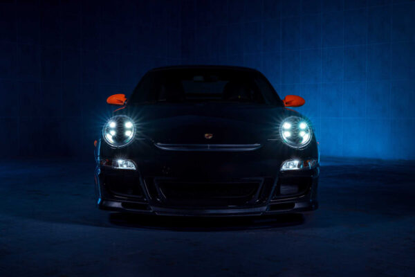 Morimoto Porsche 997 LED Headlight on GT3 - Front