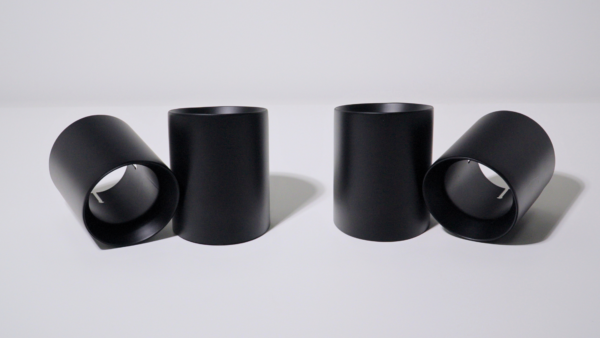 ECG Performance 997.2 Matte Black Exhaust Tips