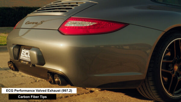 ECG Performance 997.2 Carbon Fiber Exhaust Tips