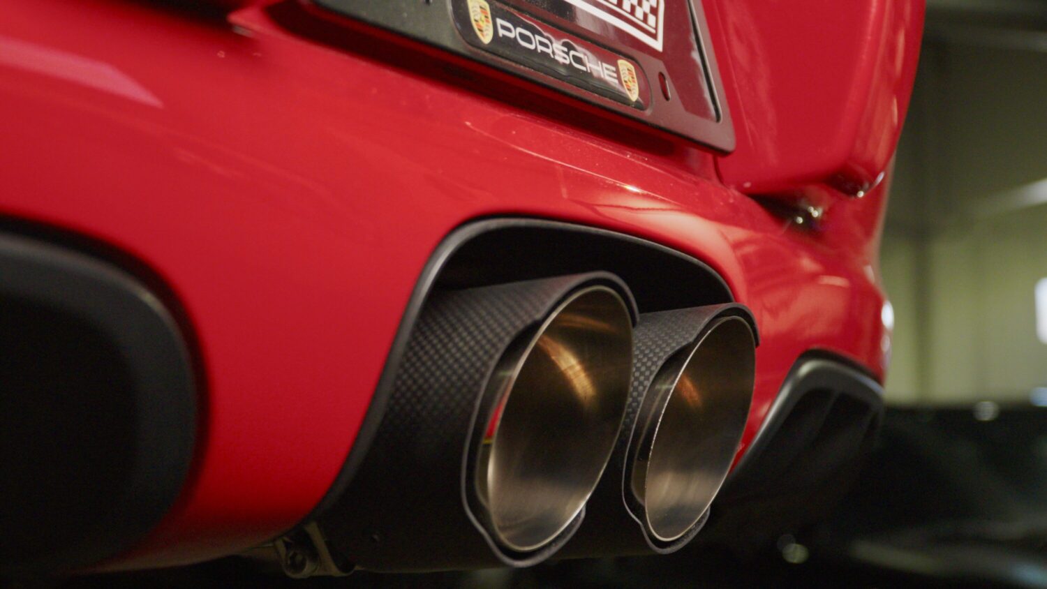 ECG Performance Valved Exhaust on Porsche 987.2 Boxster Cayman (Carbon Fiber Tips)